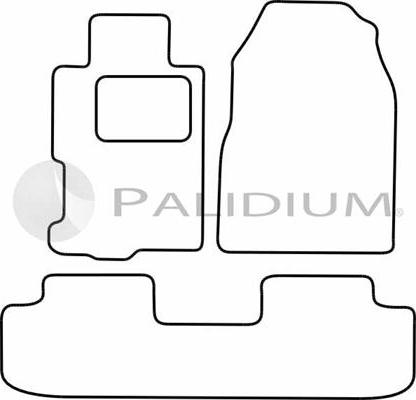 Ashuki PAL18-5569 - Paklājiņu komplekts ps1.lv