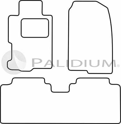 Ashuki PAL18-0570 - Paklājiņu komplekts ps1.lv