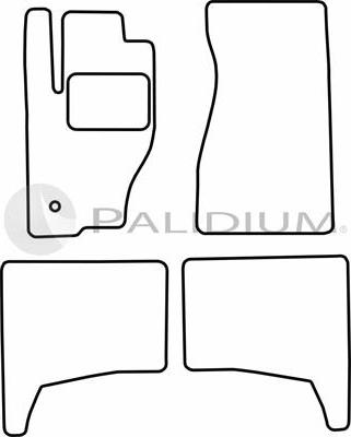 Ashuki PAL18-0694 - Paklājiņu komplekts ps1.lv