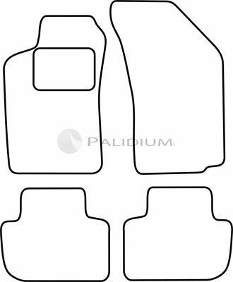 Ashuki PAL18-0005 - Paklājiņu komplekts ps1.lv