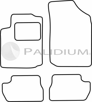 Ashuki PAL18-0193 - Paklājiņu komplekts ps1.lv