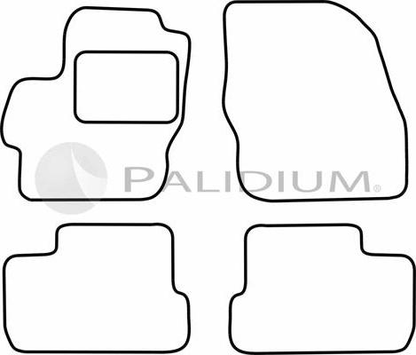 Ashuki PAL18-0871 - Paklājiņu komplekts ps1.lv