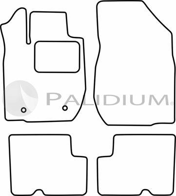 Ashuki PAL18-0304 - Paklājiņu komplekts ps1.lv