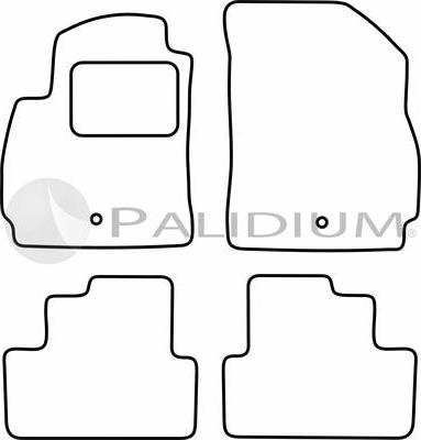 Ashuki PAL18-0286 - Paklājiņu komplekts ps1.lv