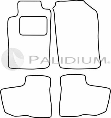 Ashuki PAL18-1261 - Paklājiņu komplekts ps1.lv