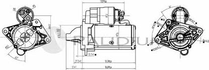 Ashuki PAL17-1008 - Starteris ps1.lv