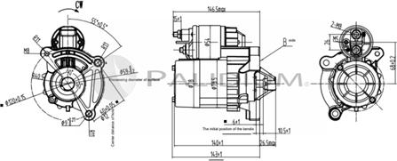 Ashuki PAL17-1012 - Starteris ps1.lv