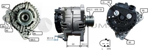 Ashuki PAL17-2004 - Ģenerators ps1.lv