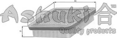 Ashuki US102211 - Gaisa filtrs ps1.lv