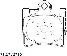 Valeo 670446 - Bremžu uzliku kompl., Disku bremzes ps1.lv