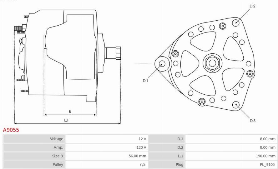 AS-PL A9055 - Ģenerators ps1.lv