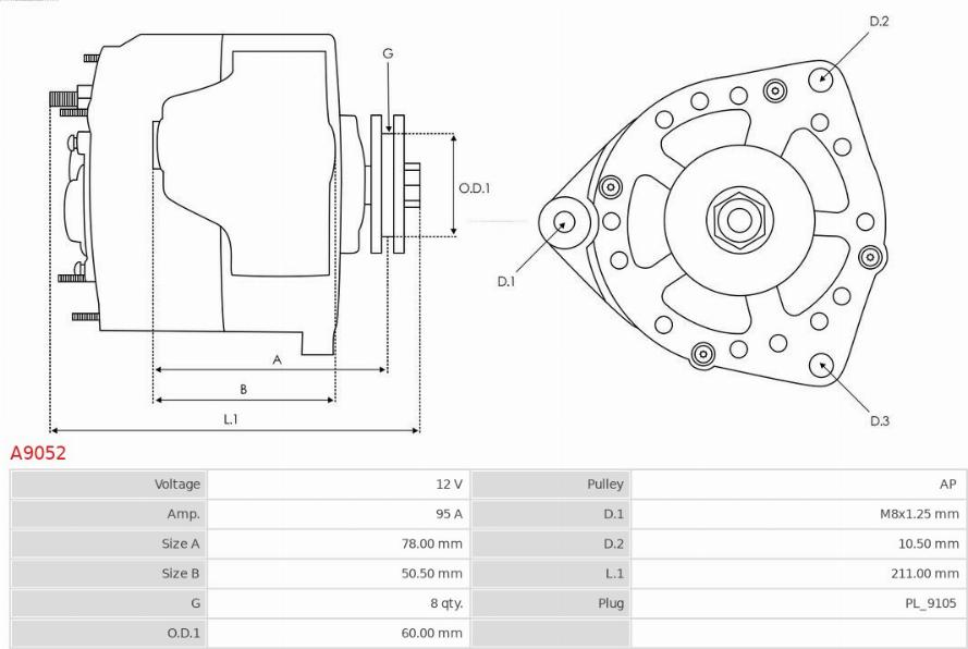 AS-PL A9052 - Ģenerators ps1.lv