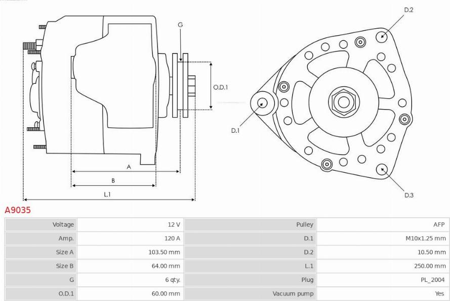 AS-PL A9035 - Ģenerators ps1.lv