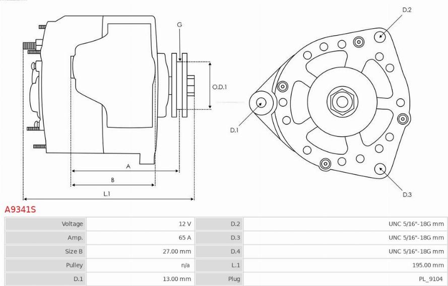 AS-PL A9341S - Ģenerators ps1.lv