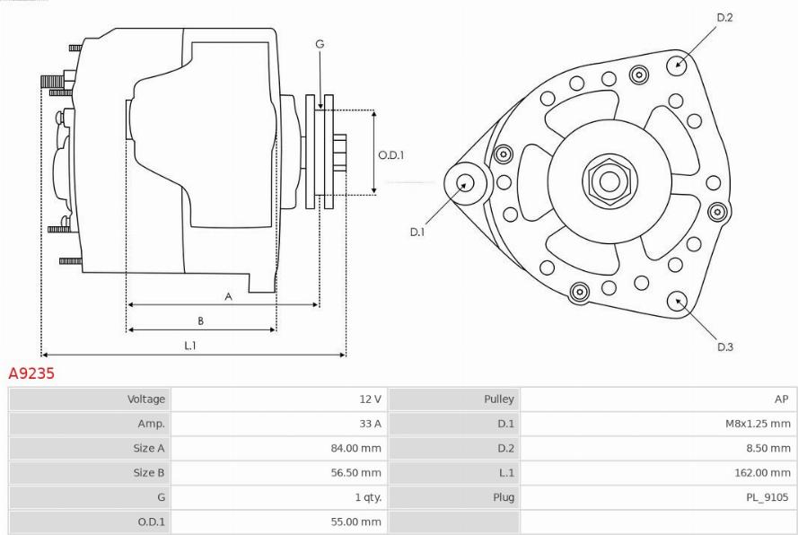 AS-PL A9235 - Ģenerators ps1.lv