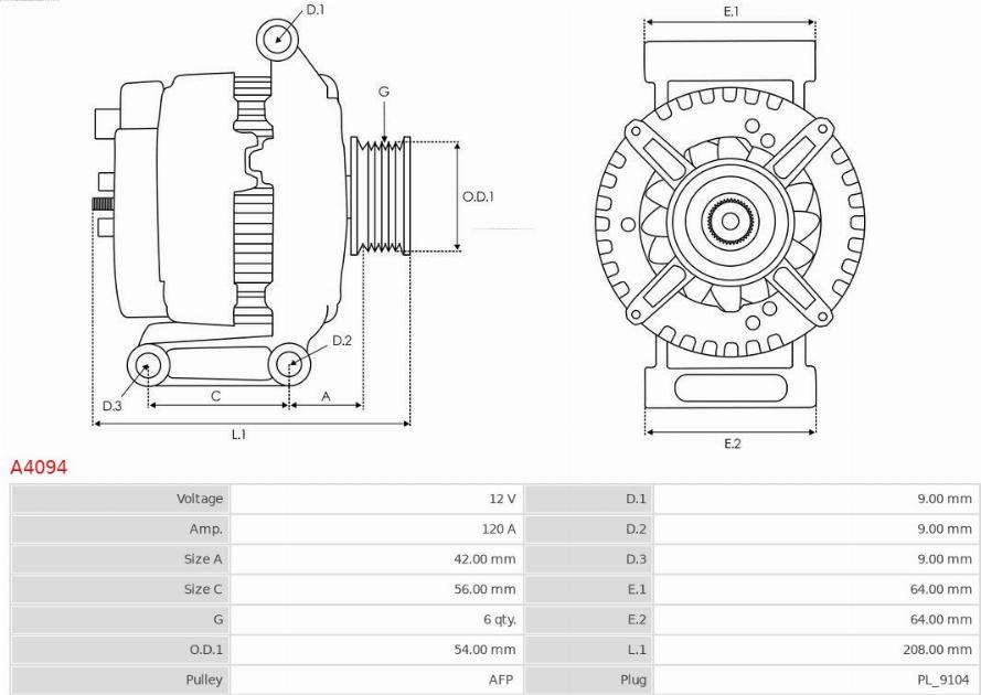 AS-PL A4094 - Ģenerators ps1.lv