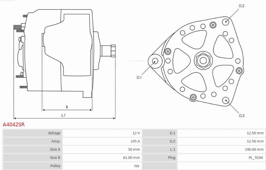 AS-PL A4042SR - Ģenerators ps1.lv