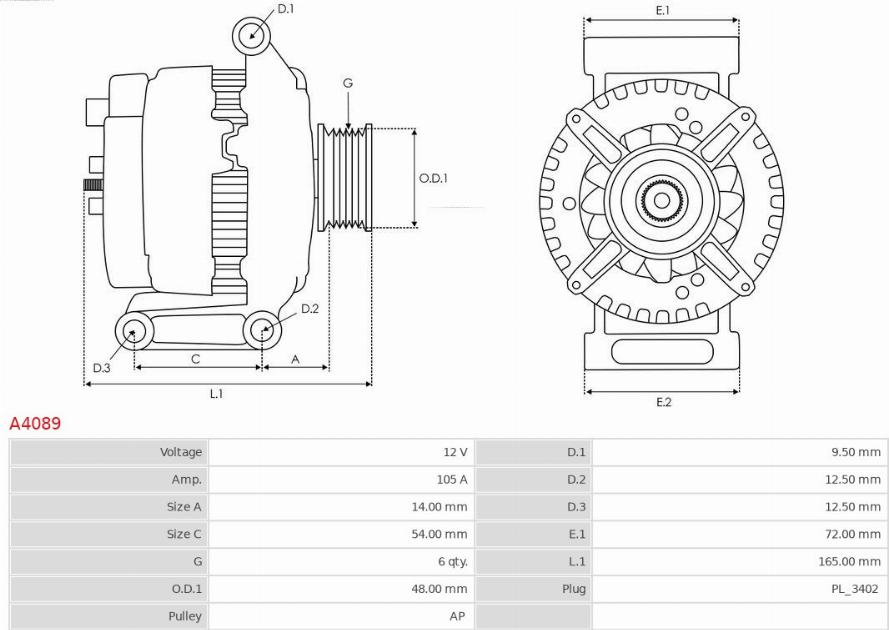 AS-PL A4089 - Ģenerators ps1.lv