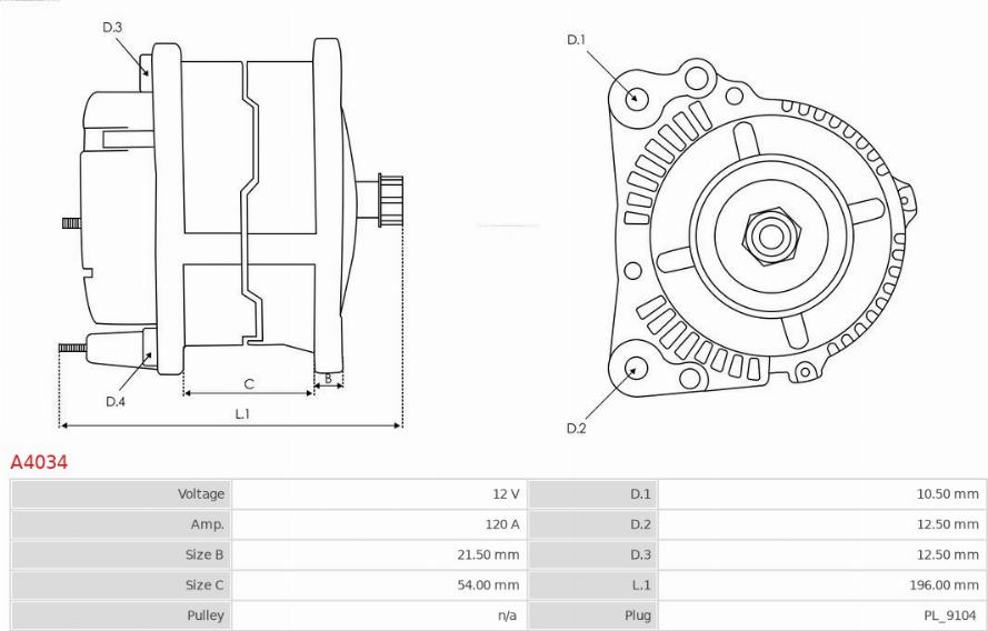 AS-PL A4034 - Ģenerators ps1.lv