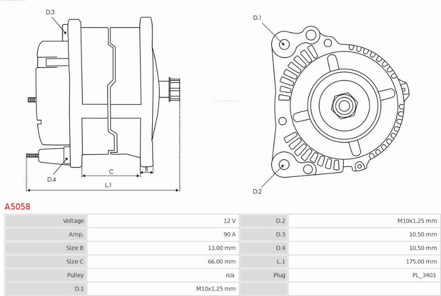 AS-PL A5058 - Ģenerators ps1.lv