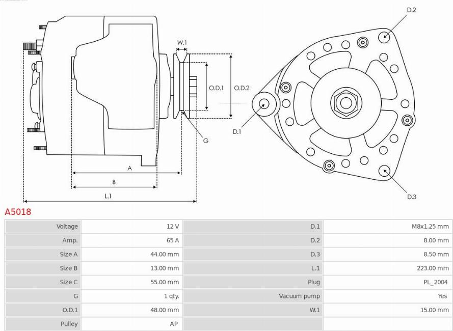 AS-PL A5018 - Ģenerators ps1.lv