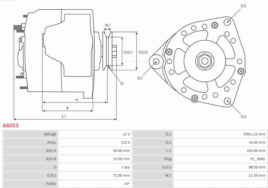 AS-PL A6053 - Ģenerators ps1.lv