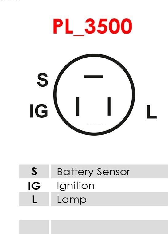 AS-PL ARE6001 - Ģeneratora sprieguma regulators ps1.lv