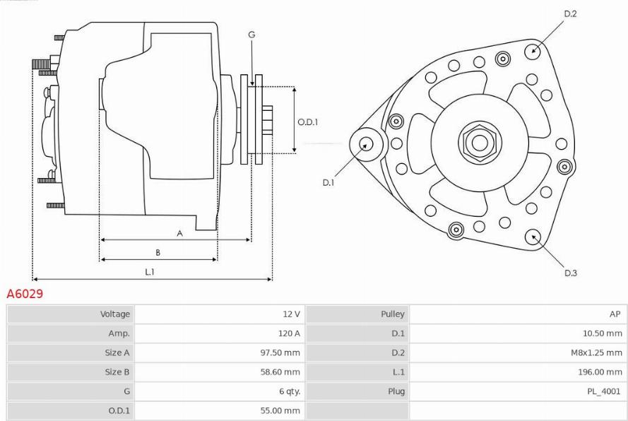 AS-PL A6029 - Ģenerators ps1.lv