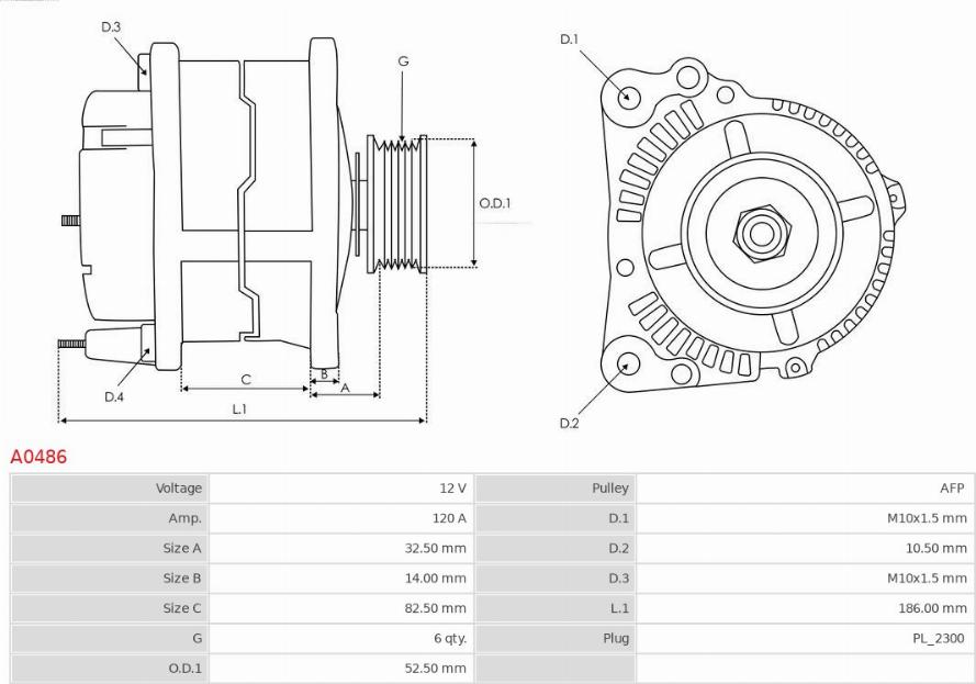 AS-PL A0486 - Ģenerators ps1.lv