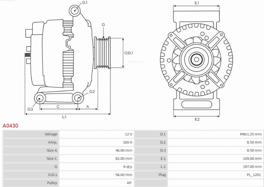 AS-PL A0430 - Ģenerators ps1.lv