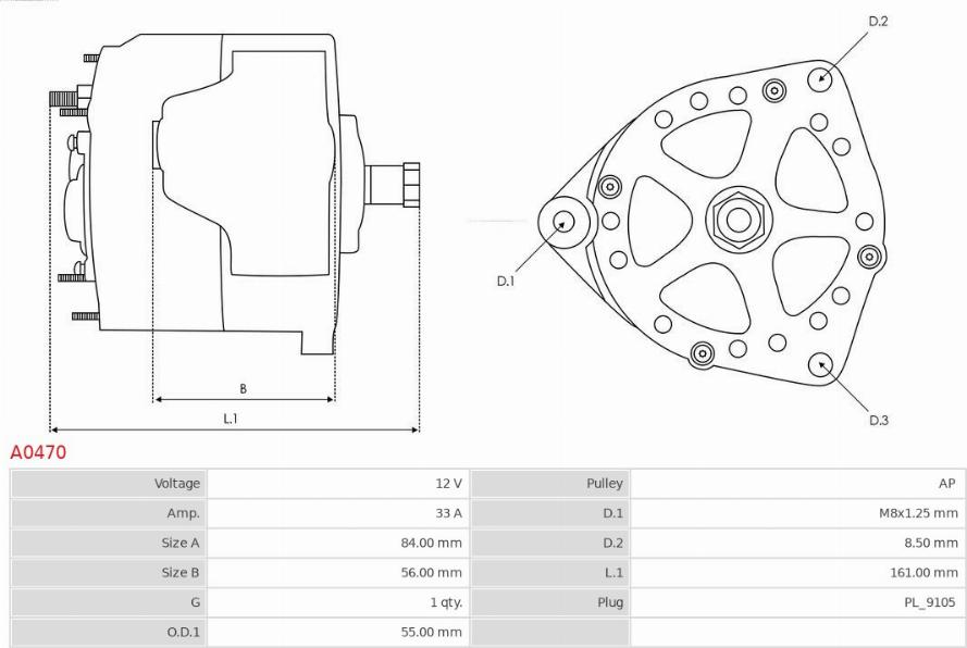 AS-PL A0470 - Ģenerators ps1.lv