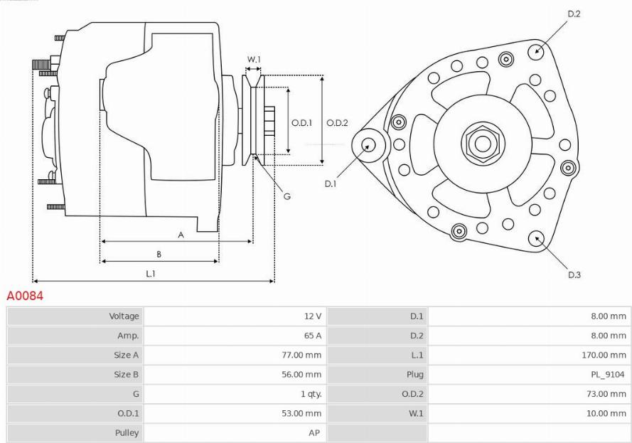 AS-PL A0084 - Ģenerators ps1.lv