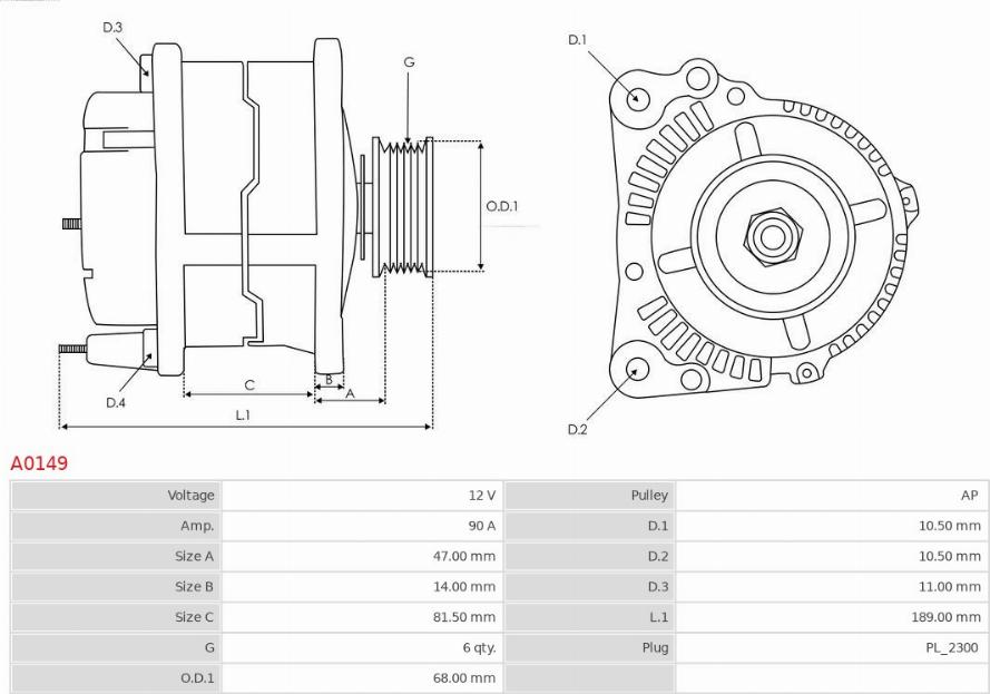 AS-PL A0149 - Ģenerators ps1.lv