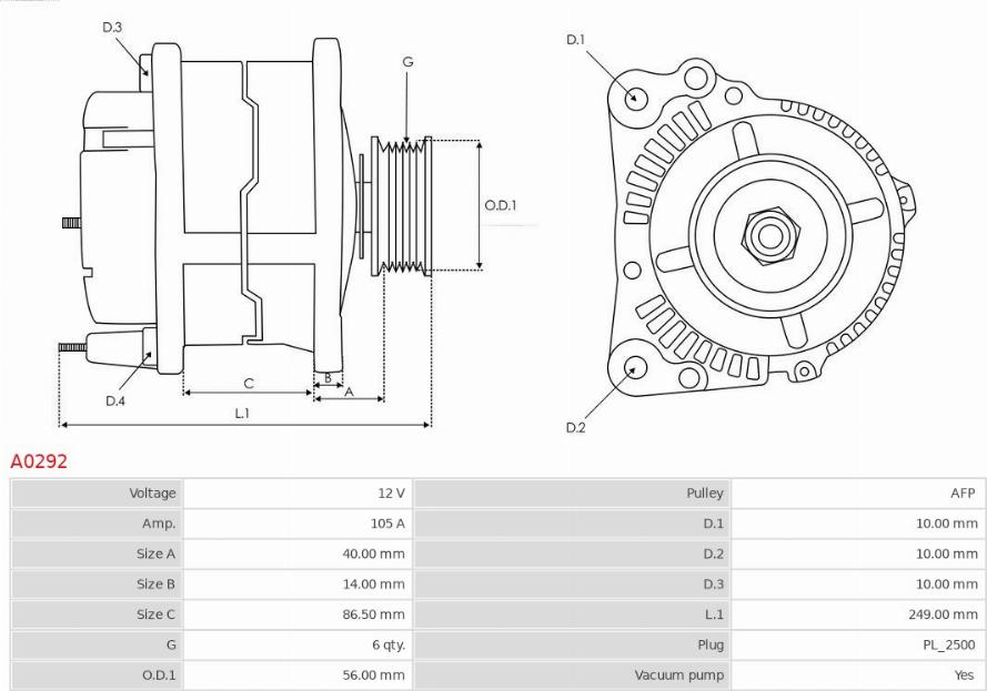 AS-PL A0292 - Ģenerators ps1.lv