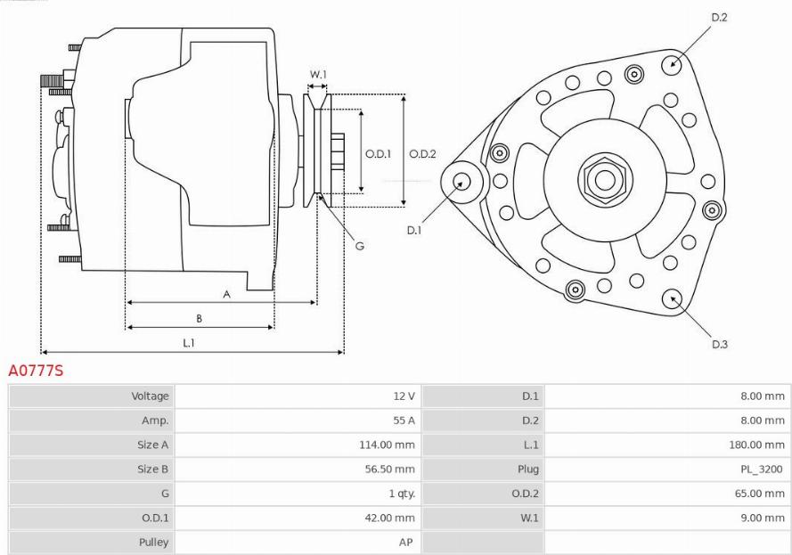 AS-PL A0777S - Ģenerators ps1.lv