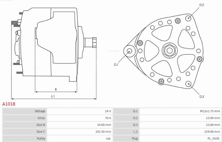 AS-PL A1018 - Ģenerators ps1.lv