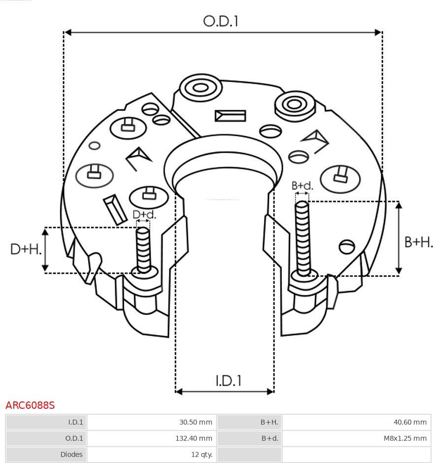 AS-PL ARC6088S - Taisngriezis, Ģenerators ps1.lv