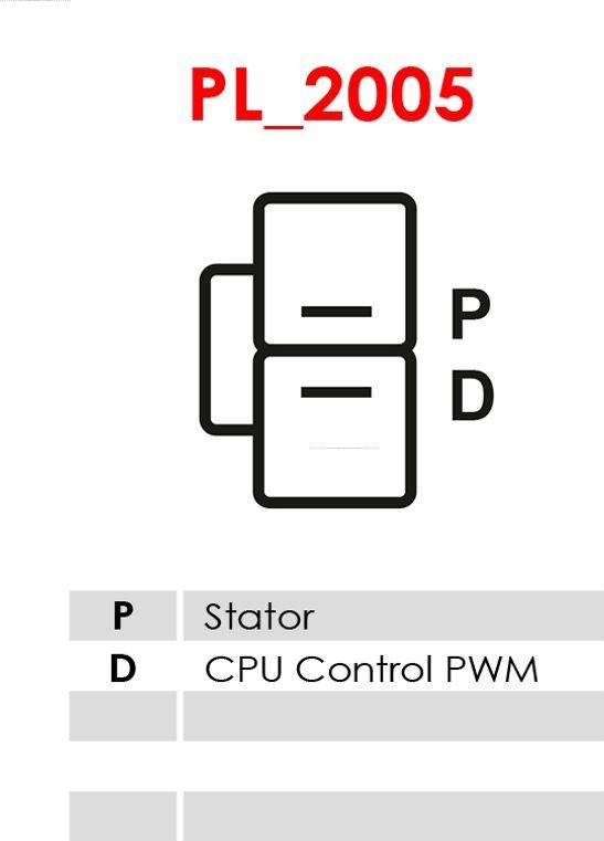 AS-PL ARE5019T - Ģeneratora sprieguma regulators ps1.lv