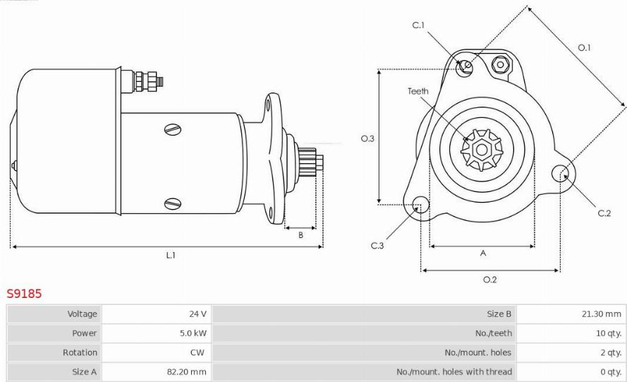 AS-PL S9185 - Starteris ps1.lv