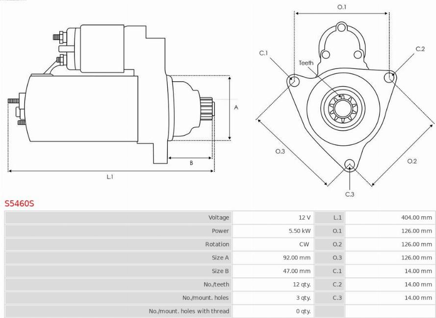 AS-PL S5460S - Starteris ps1.lv