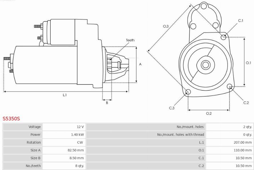 AS-PL S5350S - Starteris ps1.lv