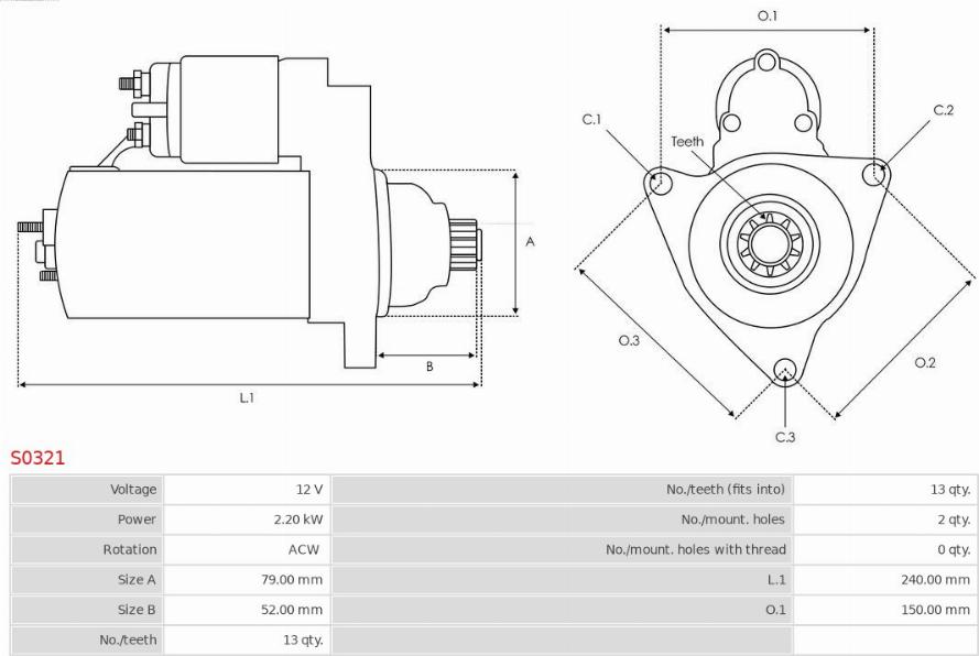 AS-PL S0321 - Starteris ps1.lv