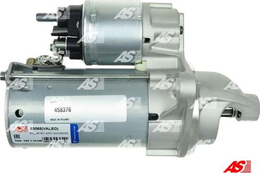 AS-PL S3065(VALEO) - Starteris ps1.lv