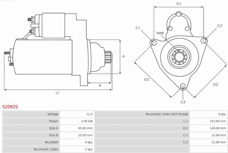 AS-PL S2092S - Starteris ps1.lv