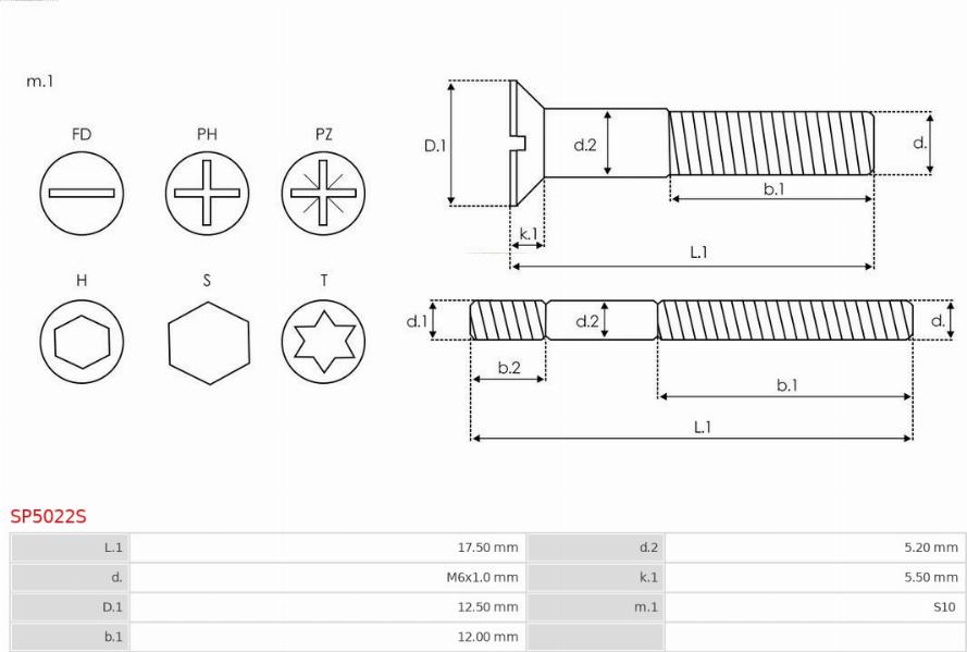 AS-PL SP5022S - Remkomplekts, Ģenerators ps1.lv