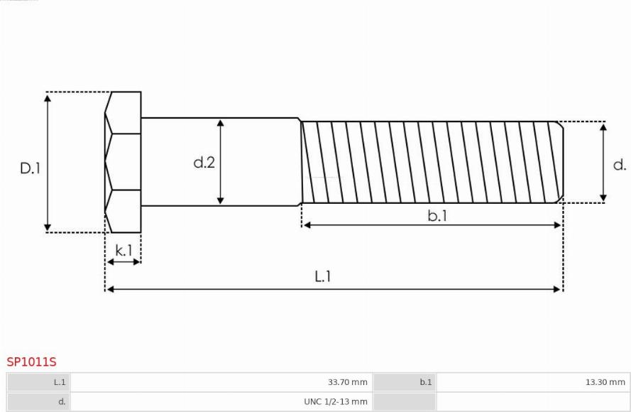 AS-PL SP1011S - Remkomplekts, Starteris ps1.lv