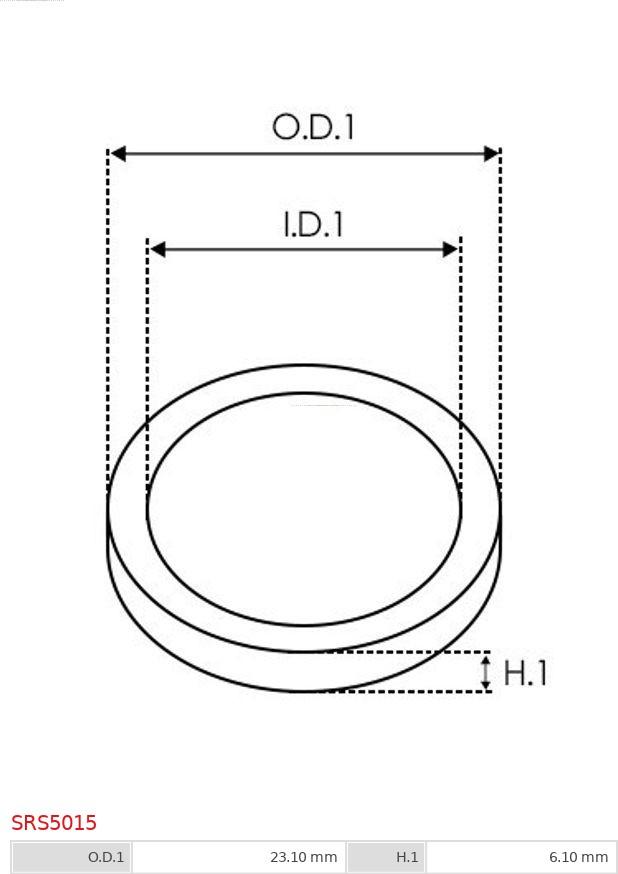 AS-PL SRS5015 - Remkomplekts, Ģenerators ps1.lv