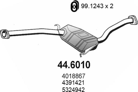 ASSO 44.6010 - Vidējais izpl. gāzu trokšņa slāpētājs ps1.lv