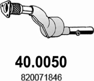 ASSO 40.0050 - Katalizators ps1.lv