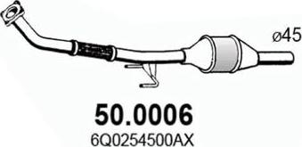 ASSO 50.0006 - Katalizators ps1.lv